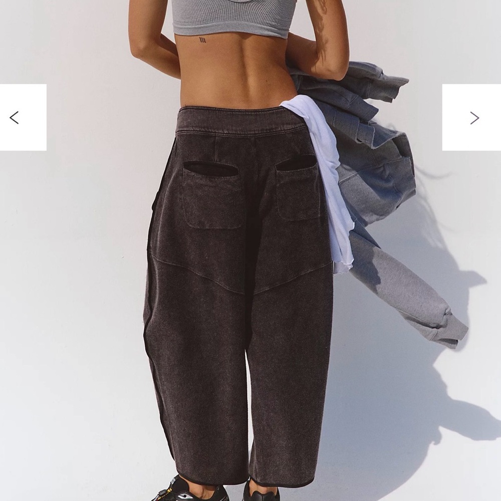 Free People Timko Pants Small Color: Black NWT - Picture 2 of 6